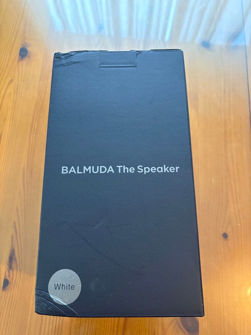 未使用BALMUDA The Speaker M01A-WHホワイト