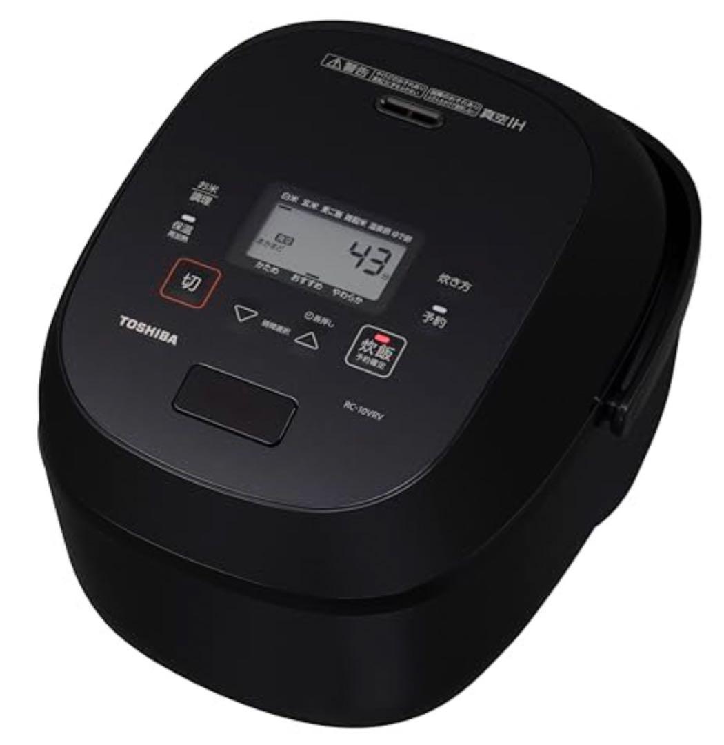 炊飯器5.5RC-10VRV(K)グランブラック真空IH rice cooker