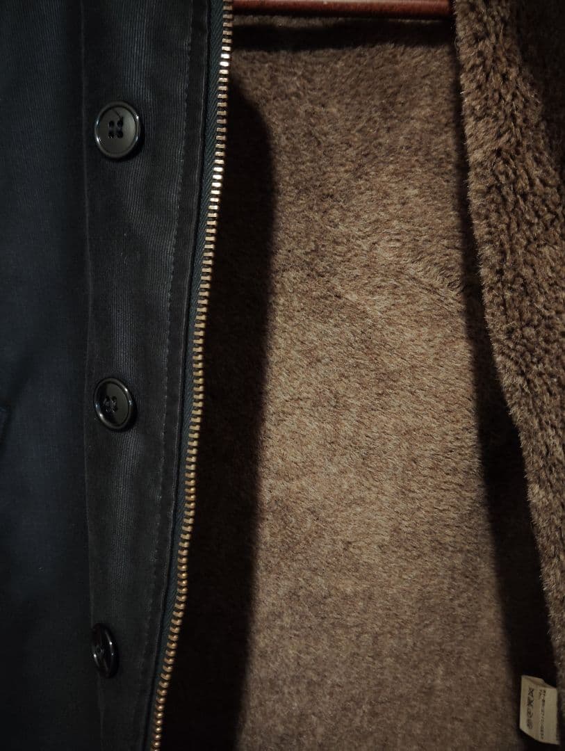 RADIALL U.S.NAVY アルパカウールボア N-1 デッキジャケット