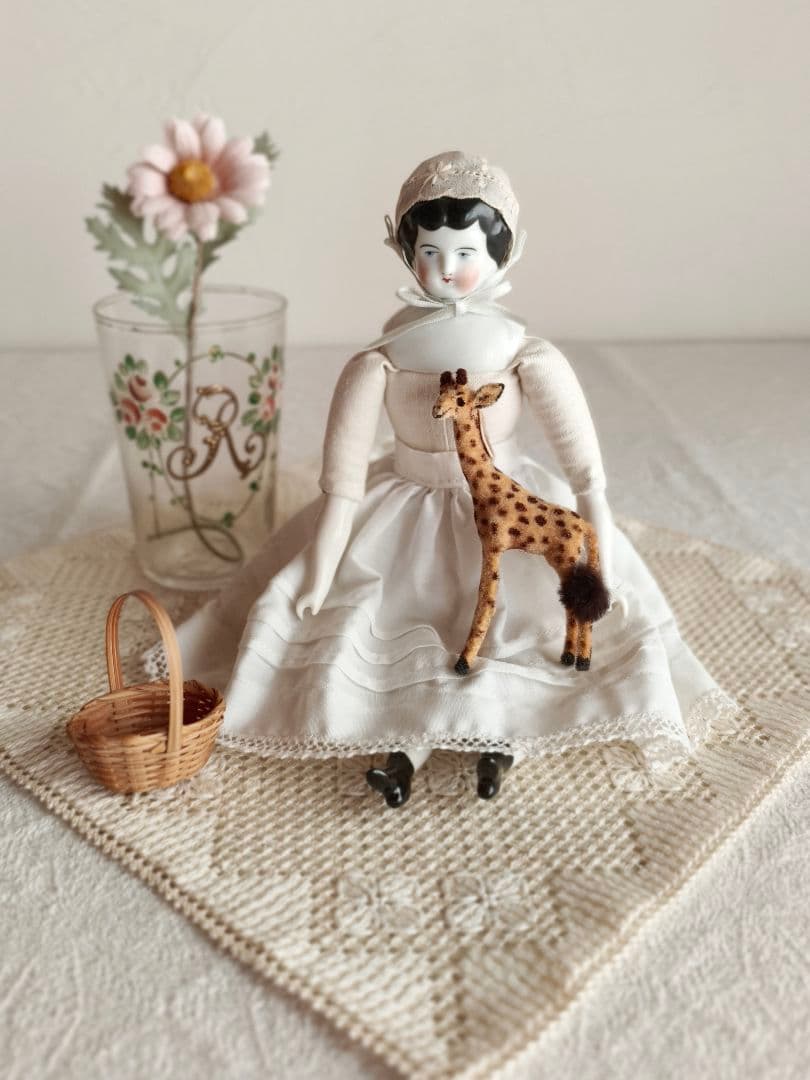 【ちびたんさま】vintage figure ୨୧ 子どもの キリンさん