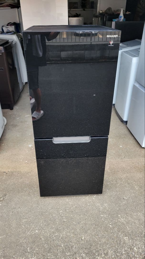 SHARPガラストップ冷蔵庫✨2024年