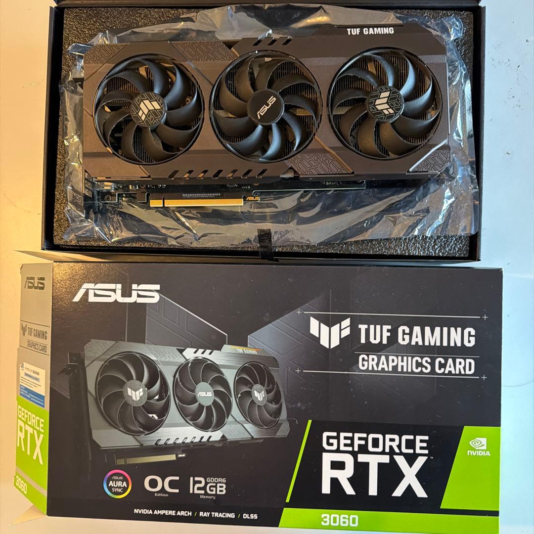 グラフィックボード・グラボ・ビデオカード ASUS TUF Gaming GeForce RTX 3060 OC 12GB