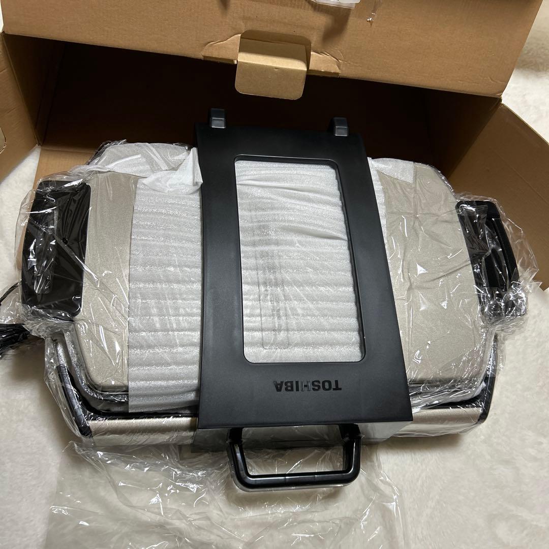 【未使用品】　TOSHIBA 東芝ホットプレート　プレート3種