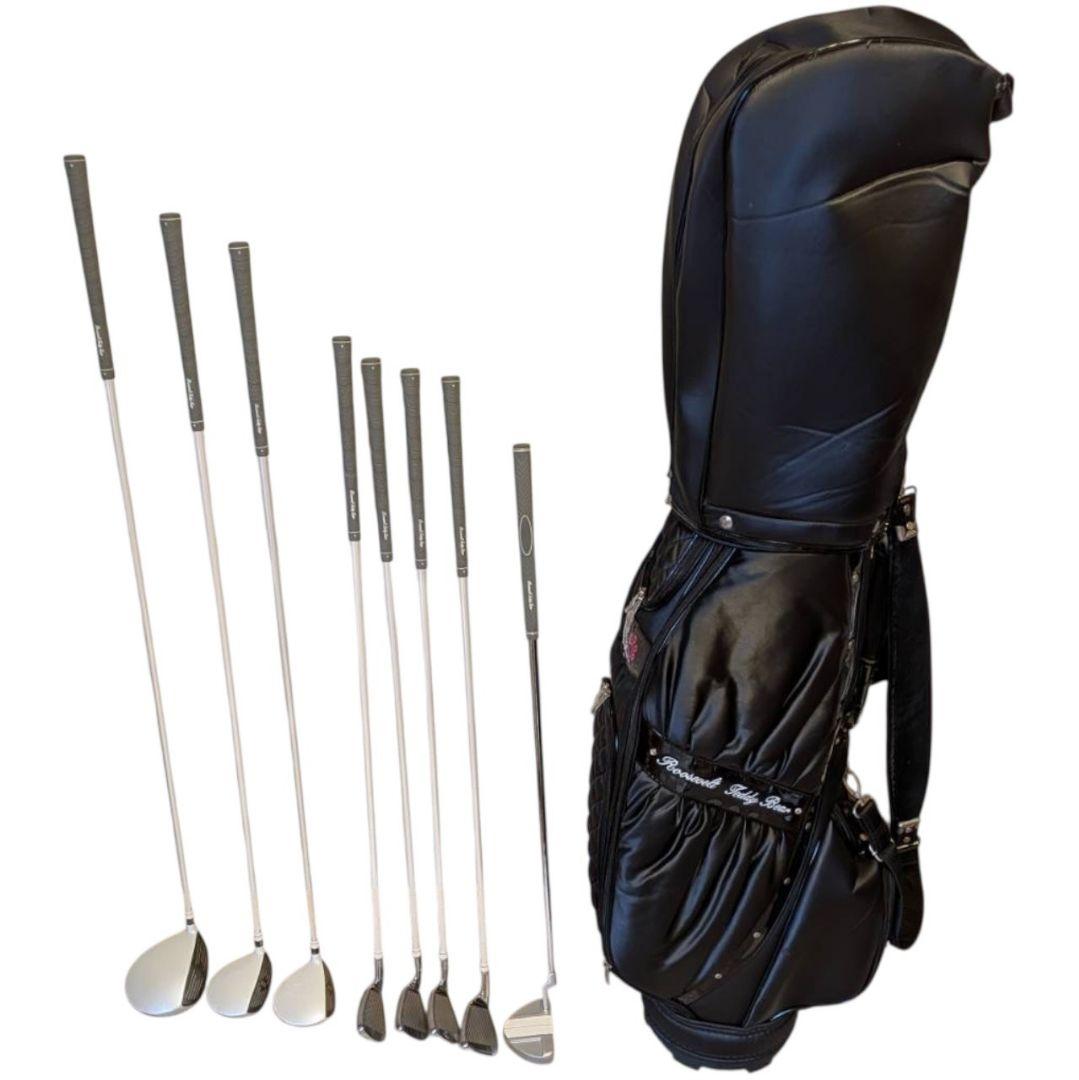 ルーズベルトテディベア レディース ゴルフクラブ 8本セット 初心者向け