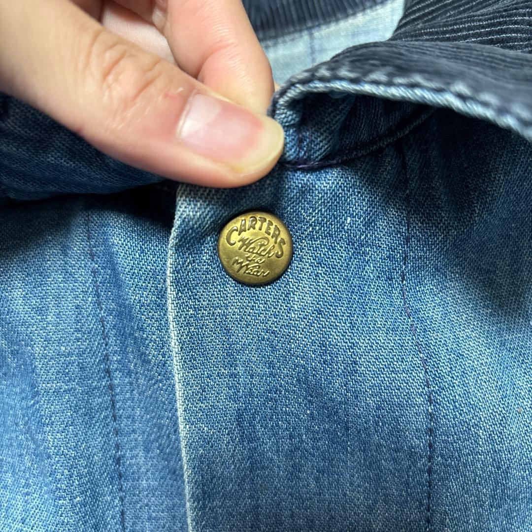 vintage 60s~ CARTER’S カバーオール デニムジャケットワーク