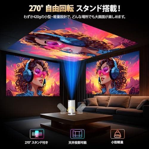 YOWHICK プロジェクター 家庭用 2026年最新進化・Android Tm