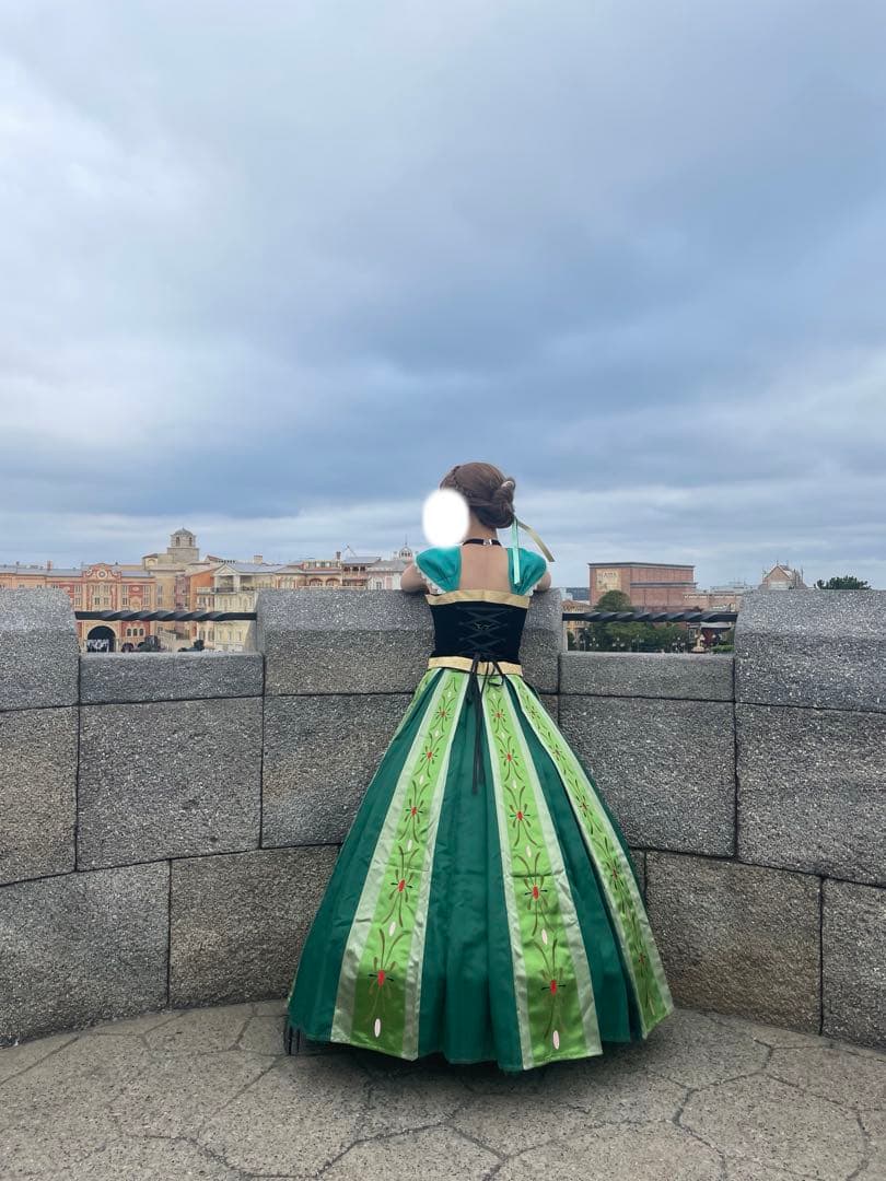 Dハロ　戴冠式アナ　コスプレ3点セット