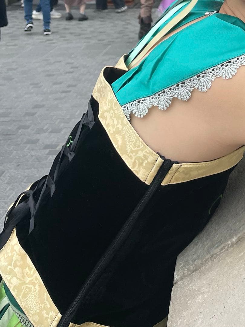 Dハロ　戴冠式アナ　コスプレ3点セット