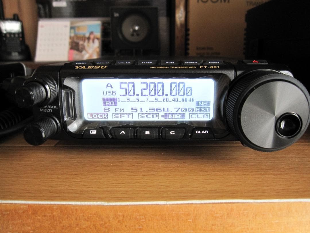 YAESU FT-891 HF+6mオールモードトランシーバー