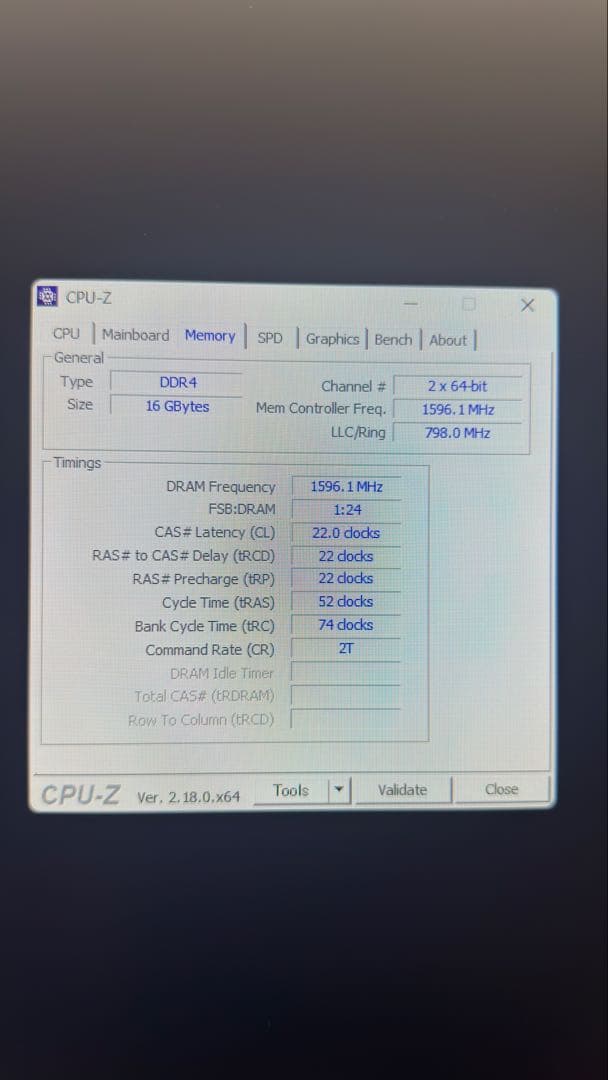メモリー Kingston DDR4 16GB