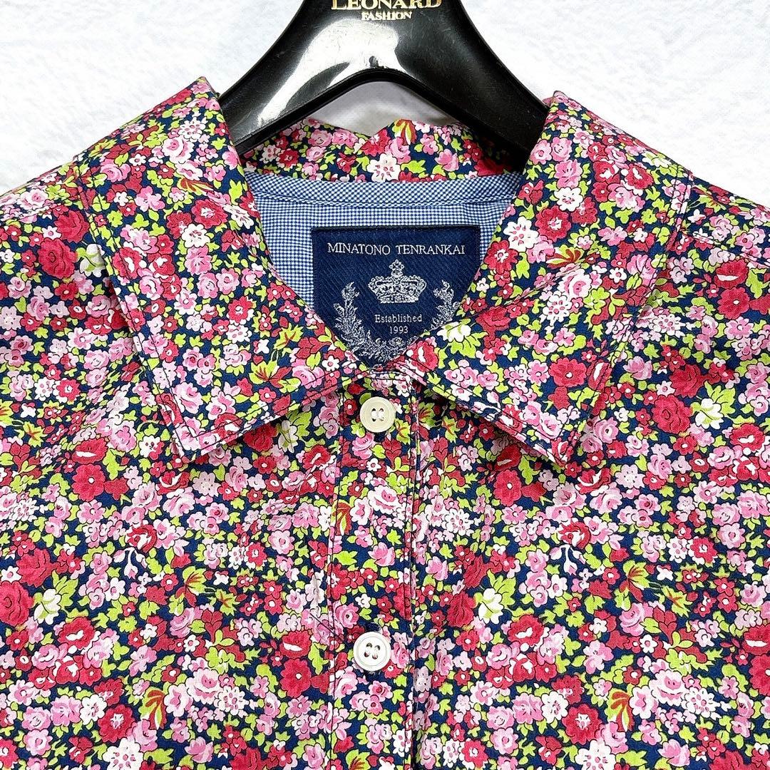 ✨極美品✨みなとのてんらんかい リバティ チュニック ワンピース 近年モデル M