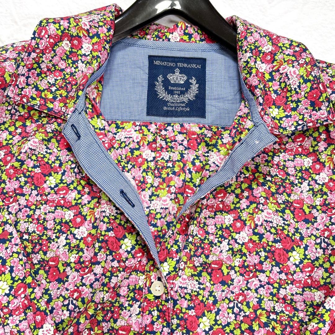 ✨極美品✨みなとのてんらんかい リバティ チュニック ワンピース 近年モデル M