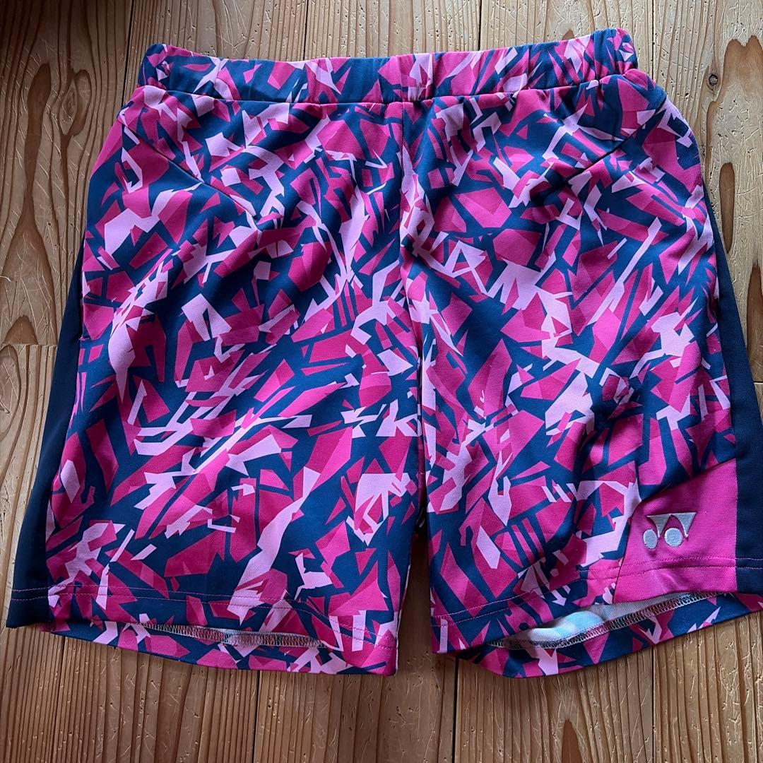 YONEX 抽象デザインパンツ JP L