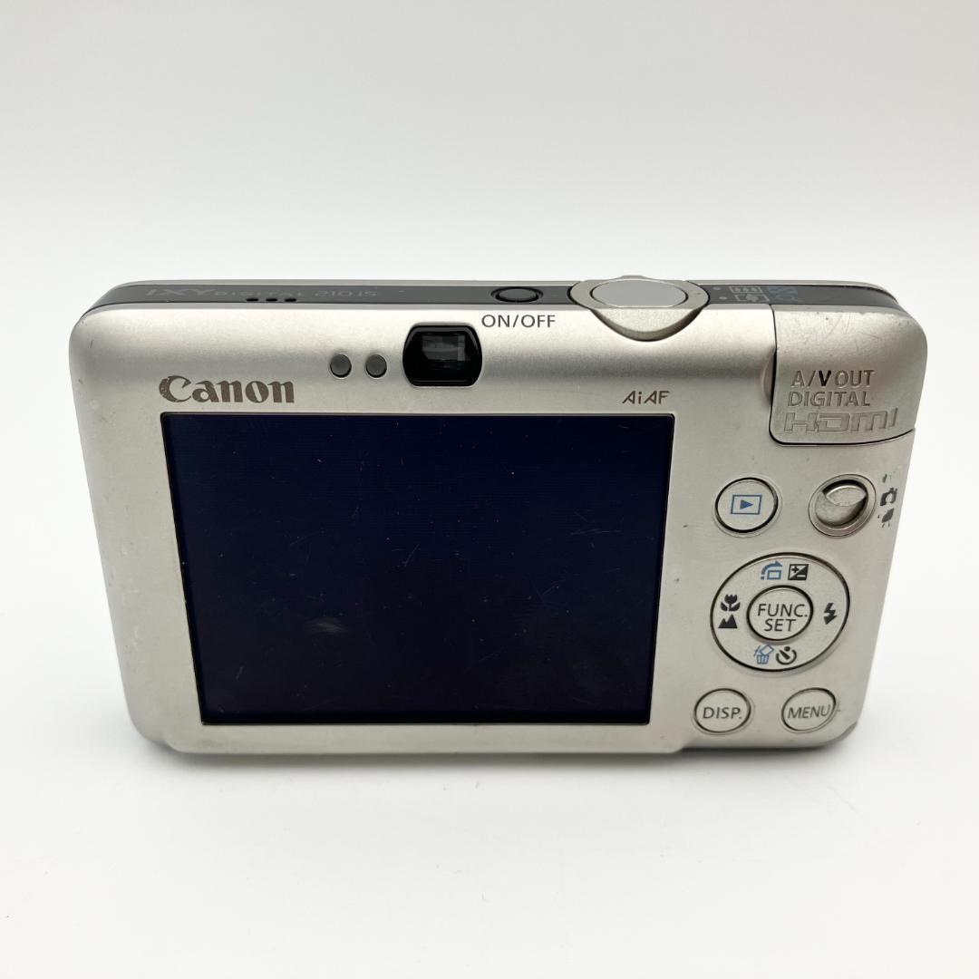 Canon キャノン IXY DIGITAL 210 IS シルバー 動作確認済