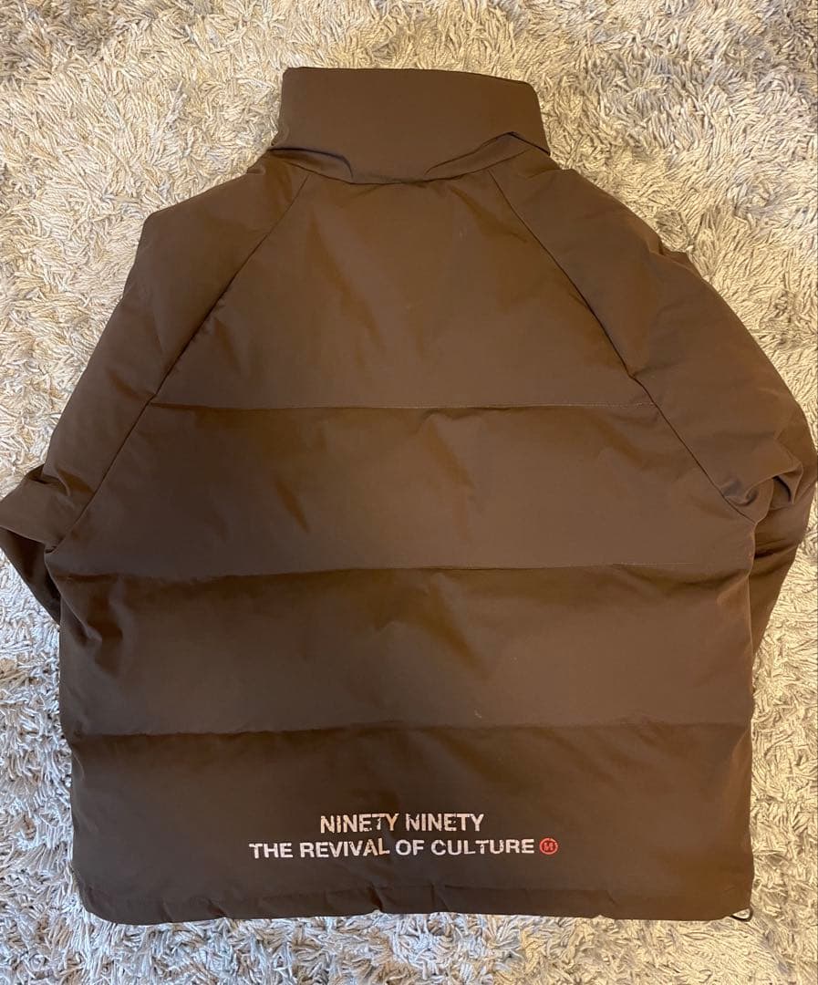 【最終値下げ！】9090 ダウンジャケット ブラウン M