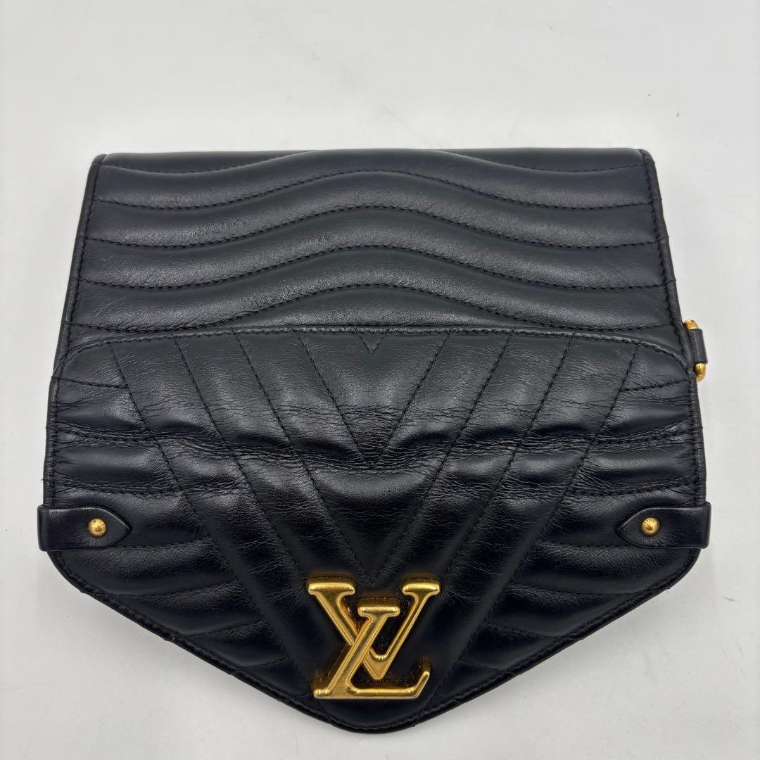 ルイヴィトン ニューウェーブ レザー 長財布　M63298 ブラック