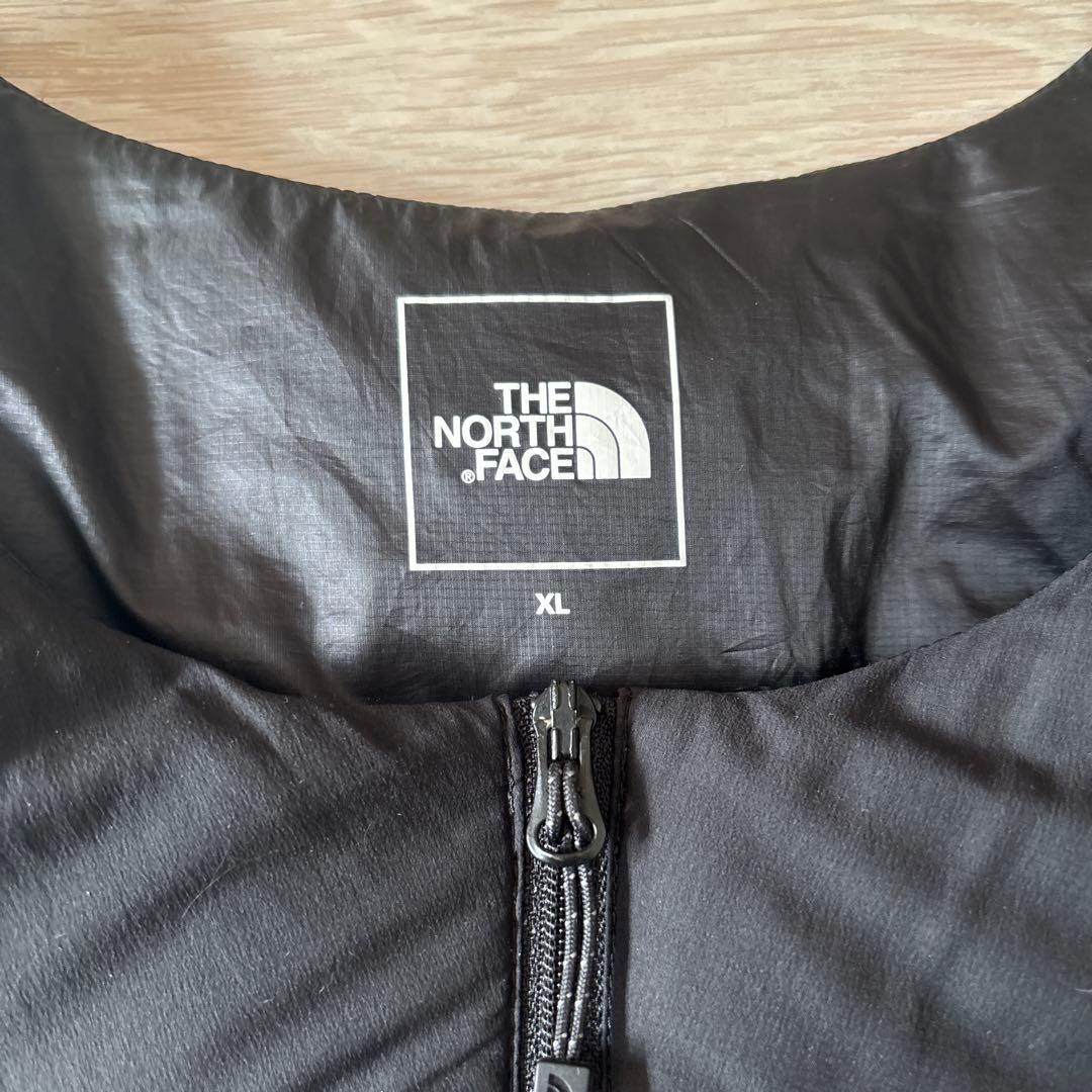 THE NORTH FACE ブラック サンダージャケットダウンジャケット XL