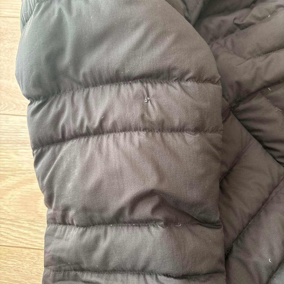 THE NORTH FACE ブラック サンダージャケットダウンジャケット XL