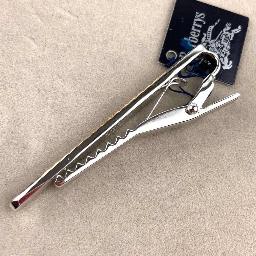 未使用品 バーバリー ネクタイピン シルバー925 Burberry シーホース