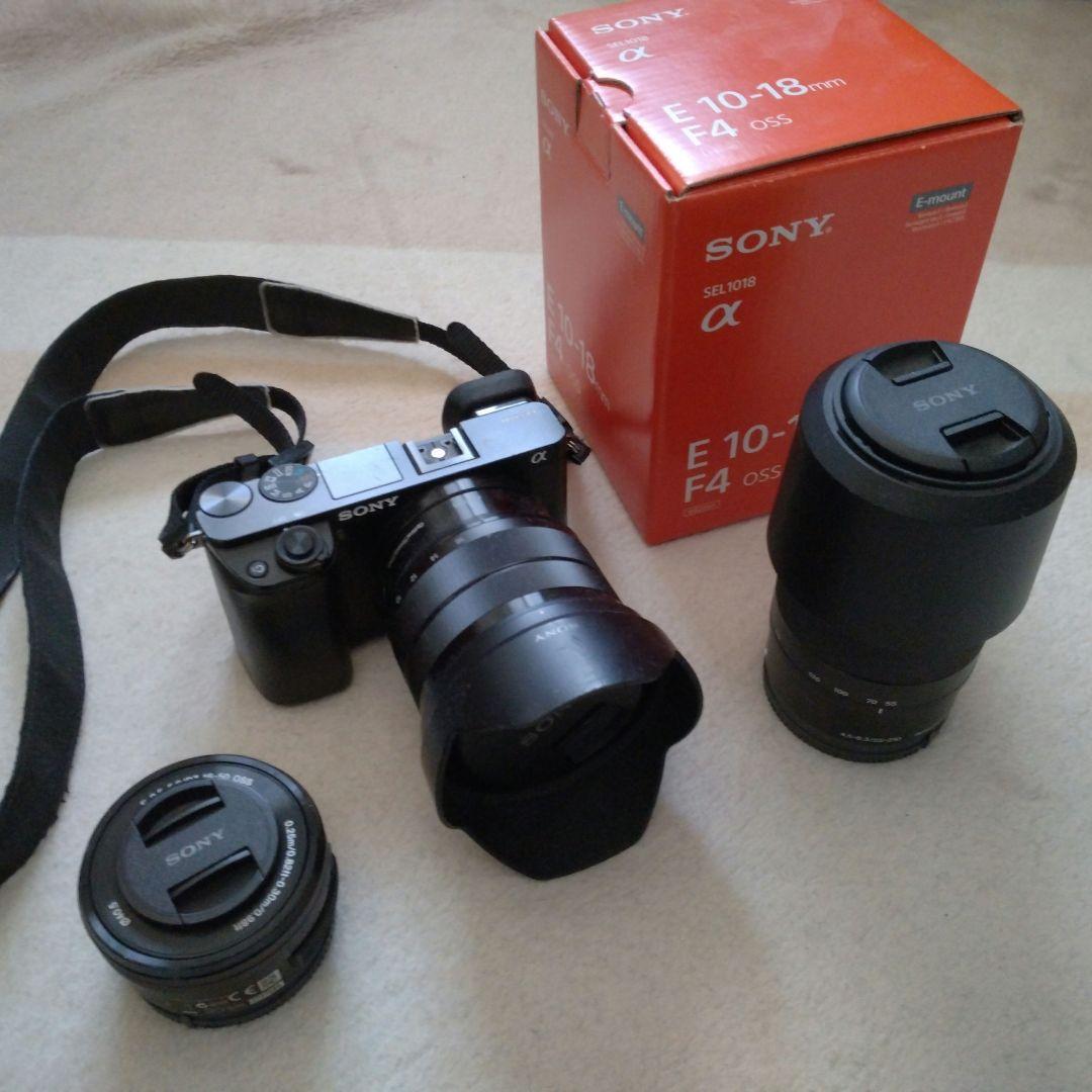 SONY α6000 E 10-18mm F4 OSSセット