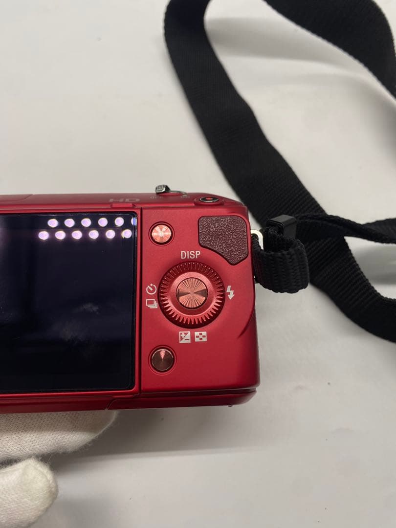 SONY NEX-3 レッド 望遠レンズキット SEL55210 バッグ付