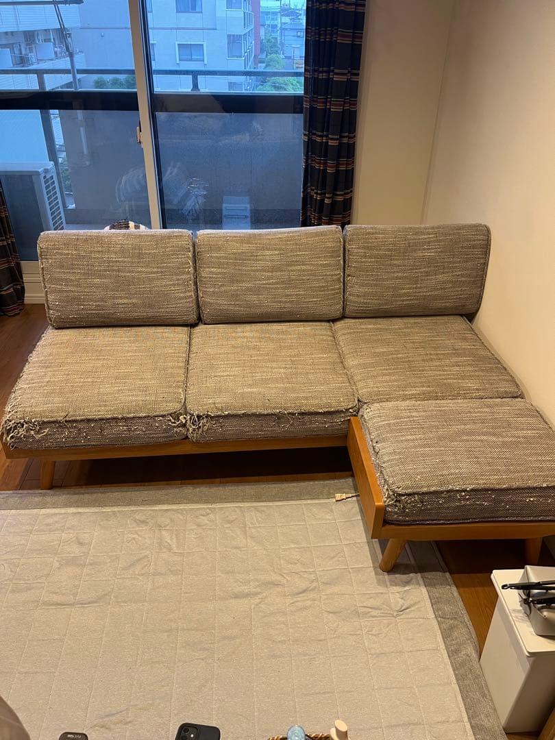 UNICOソファ ALBEROカバーリングソファ3シーター 出品〜6月23日まで