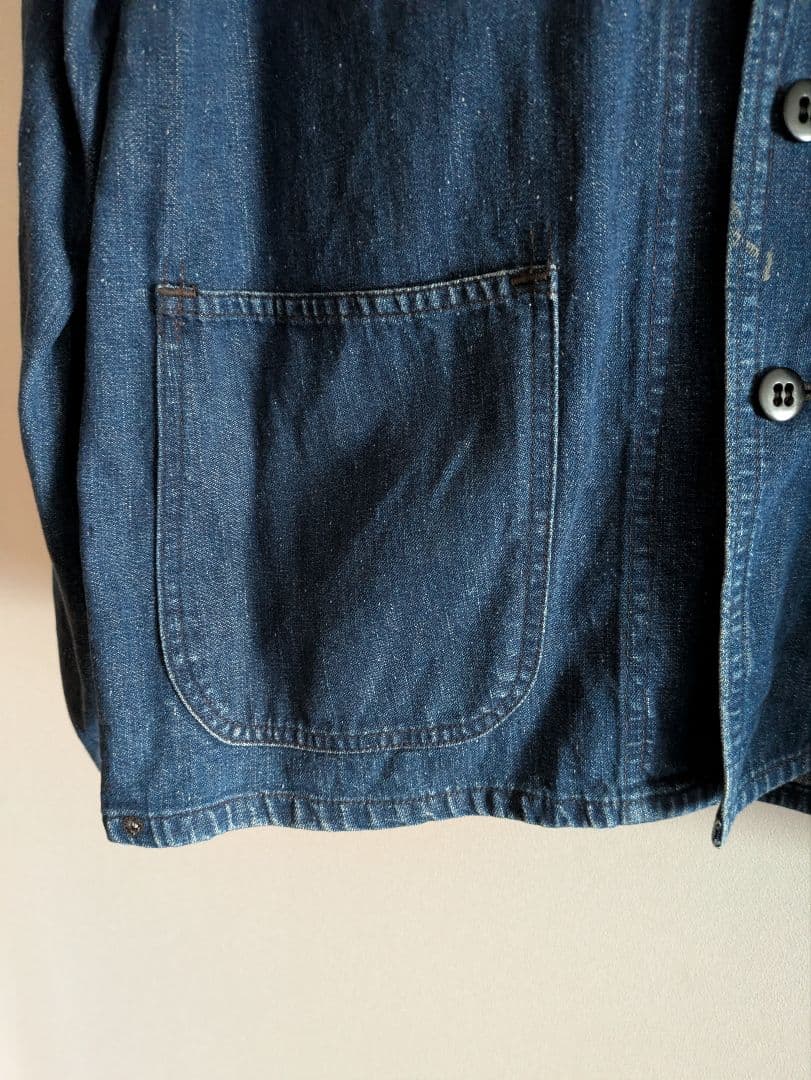 ぷ*ぷ様 50's US.NAVY ショールカラー カバーオール ヘチマ襟 ミリ