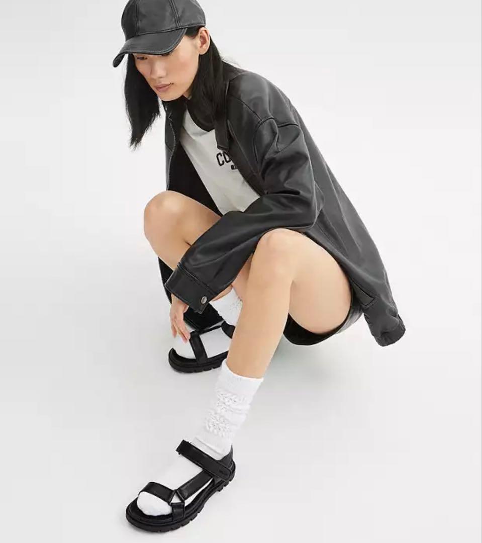 COACH スポーツサンダル　ブラック