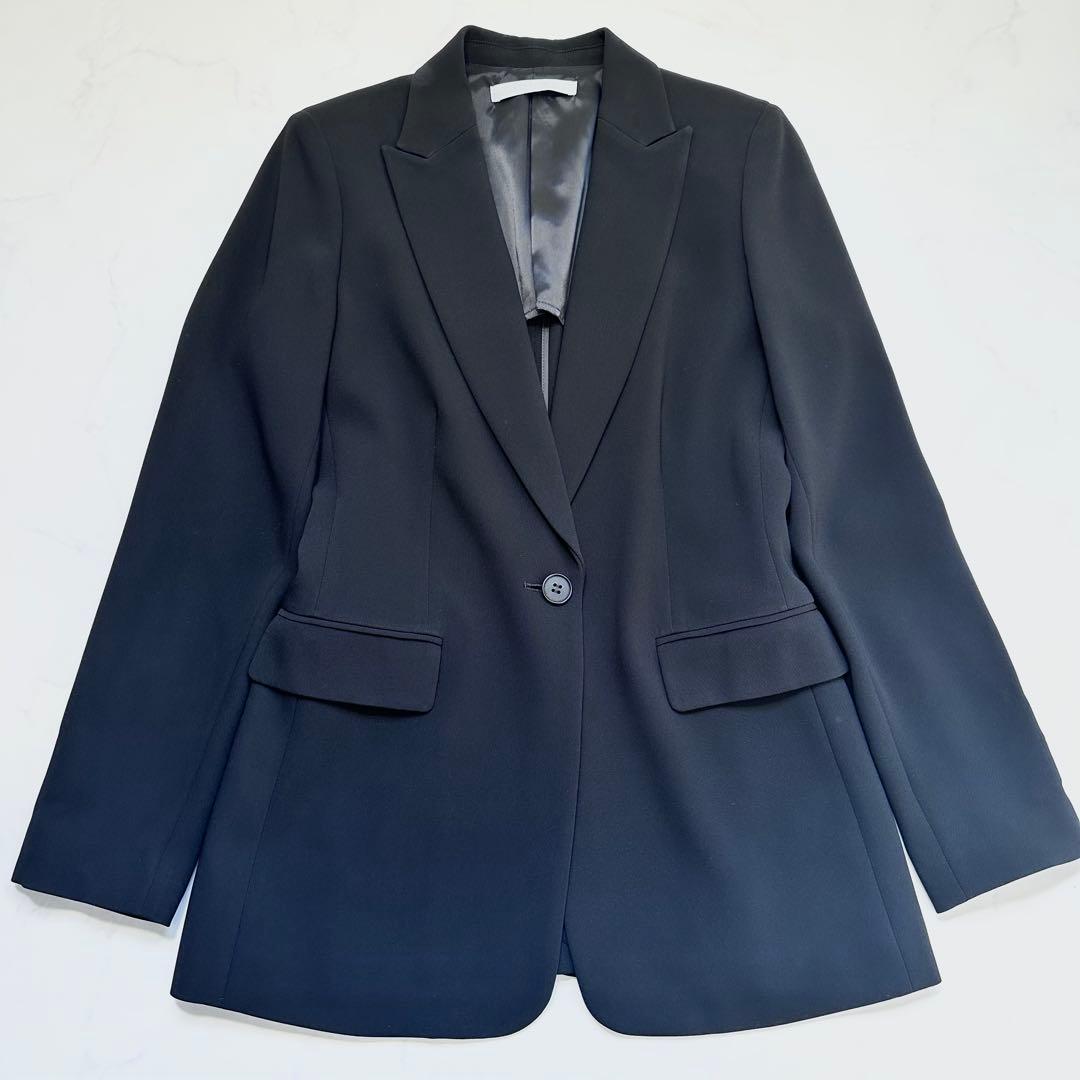 23AW 完売品✨セオリーリュクス ウォッシャブルジャケット ストレッチ 黒36