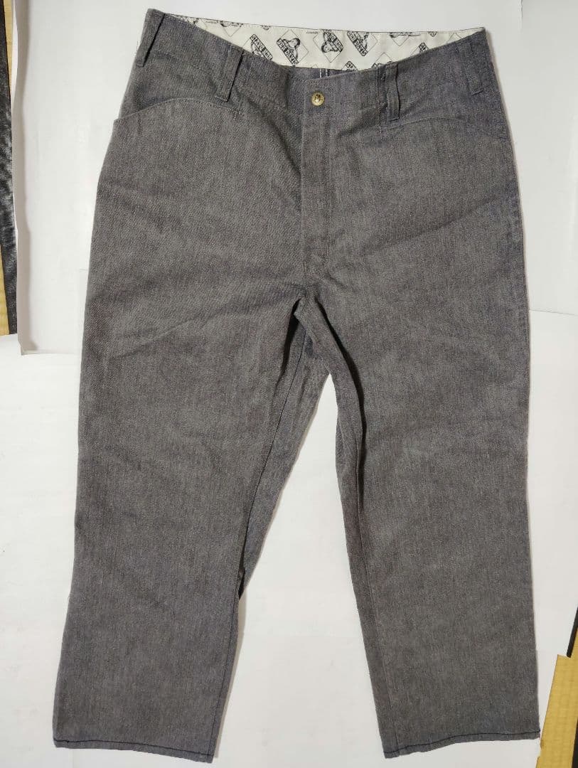 ベンデイビス　ワークパンツ　ヘザーグレー　サイズ34　USA製　古着