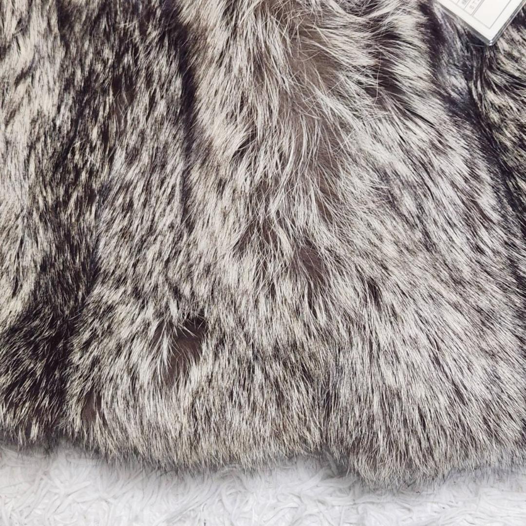 サガフォックス 金サガロイヤル ファーコート シルバーフォックス 13号 北欧