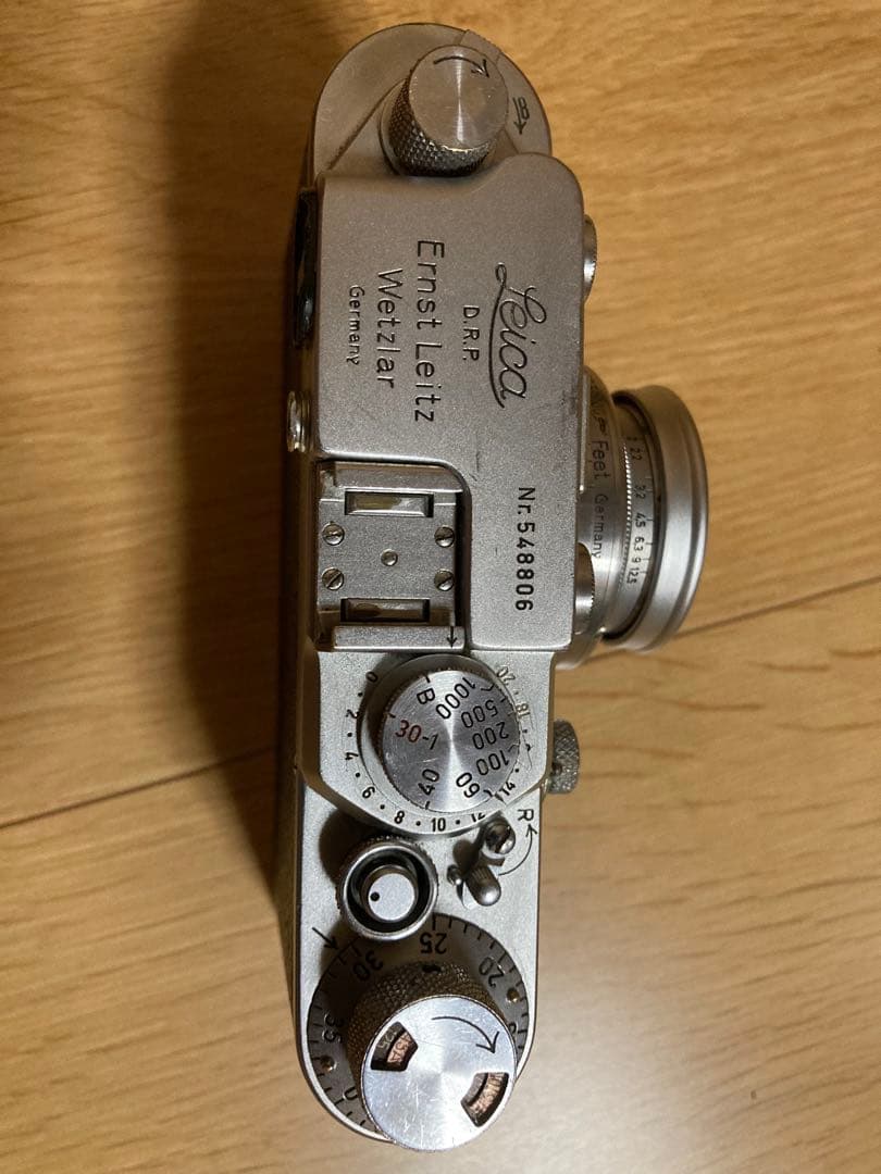 【希少】バルナックライカⅢf 銘玉(クセ玉)Summar 5cm F2付