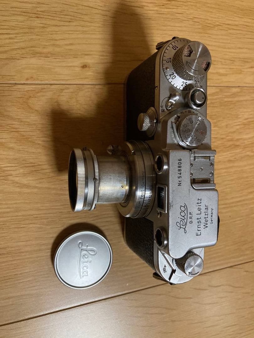 【希少】バルナックライカⅢf 銘玉(クセ玉)Summar 5cm F2付