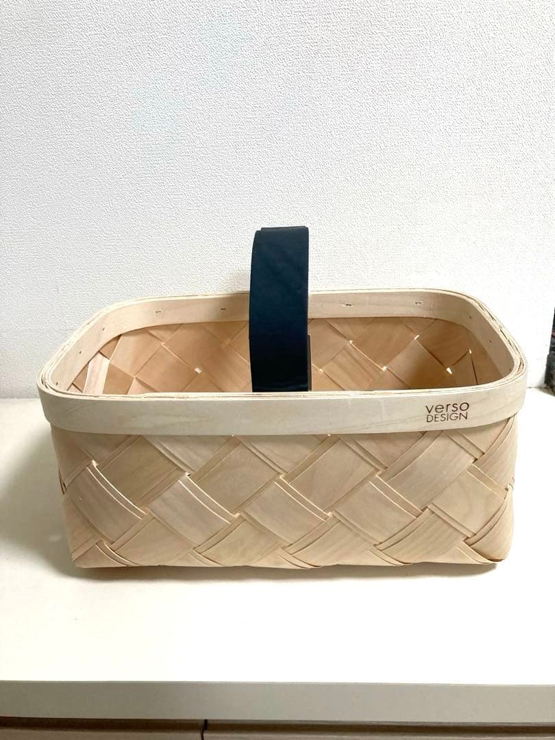 新品未使用　VERSO DESIGN ベルソデザイン　カゴ　マッシュルーム