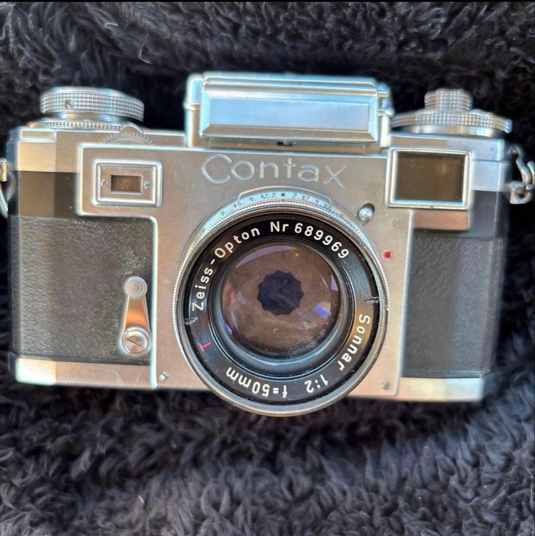 フィルムカメラ Contax Zeiss Sonnar 50mm f/2
