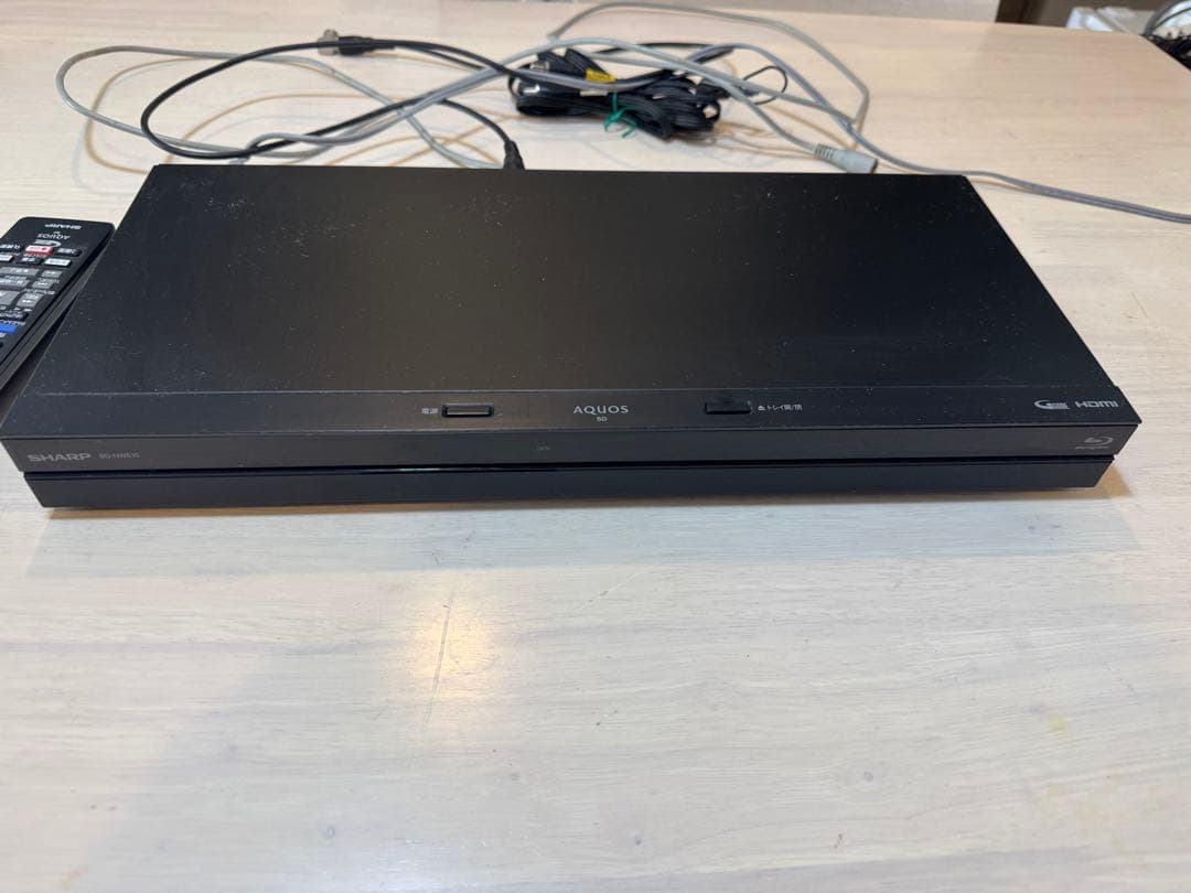 SHARP AQUOS ブルーレイレコーダー　BD-NW510 2017年製