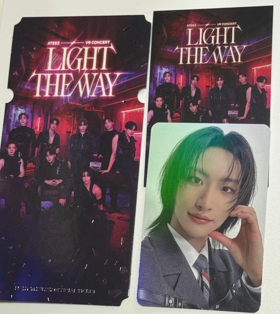 ATEEZ 映画 VR 入場特典 スペシャル トレカ ソンファ ホロ