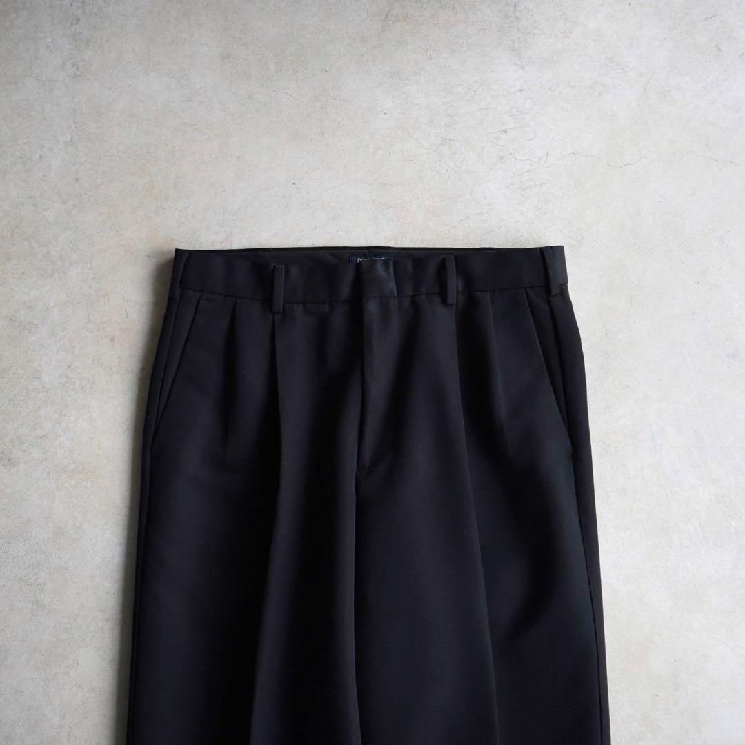 00s DOCKERS ドッカーズ ツータックスラックス 黒 W32リーバイス