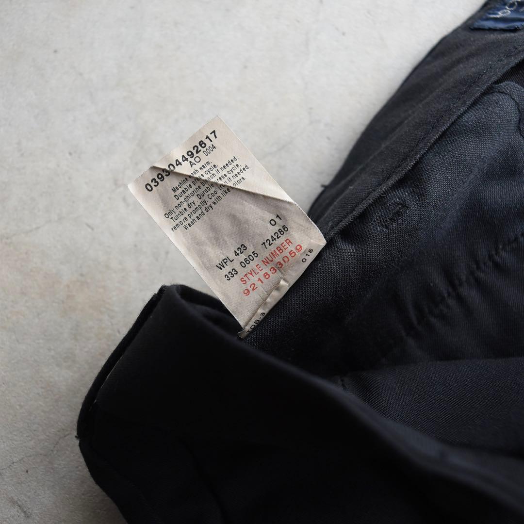 00s DOCKERS ドッカーズ ツータックスラックス 黒 W32リーバイス