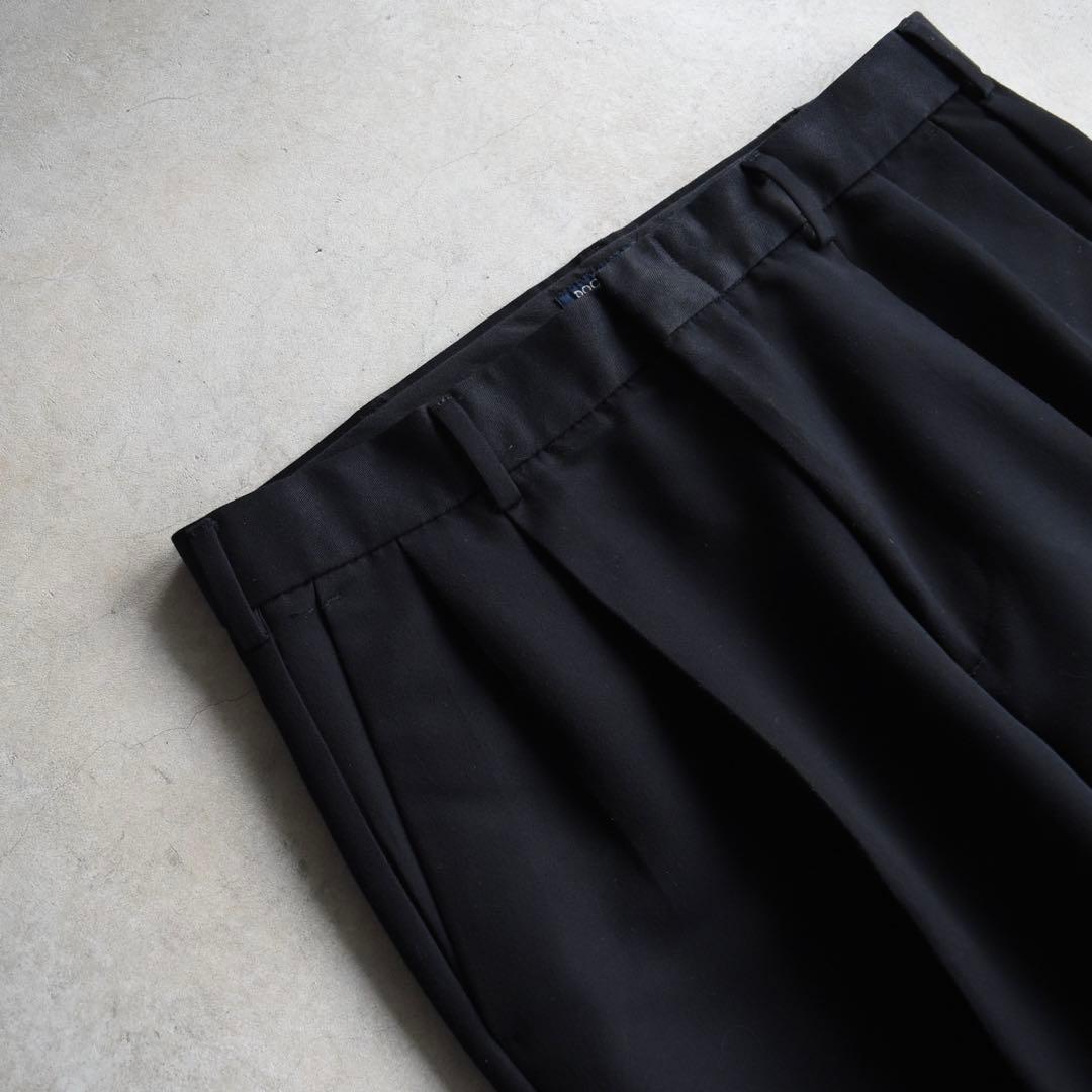 00s DOCKERS ドッカーズ ツータックスラックス 黒 W32リーバイス