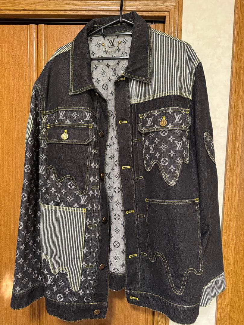 Louis Vuitton パッチワークデニムジャケット NIGO限定コラボ