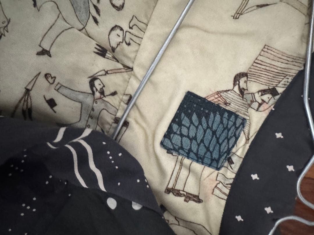 WALLIS DOWN SHIRT S/S (C/SI)バンダナ