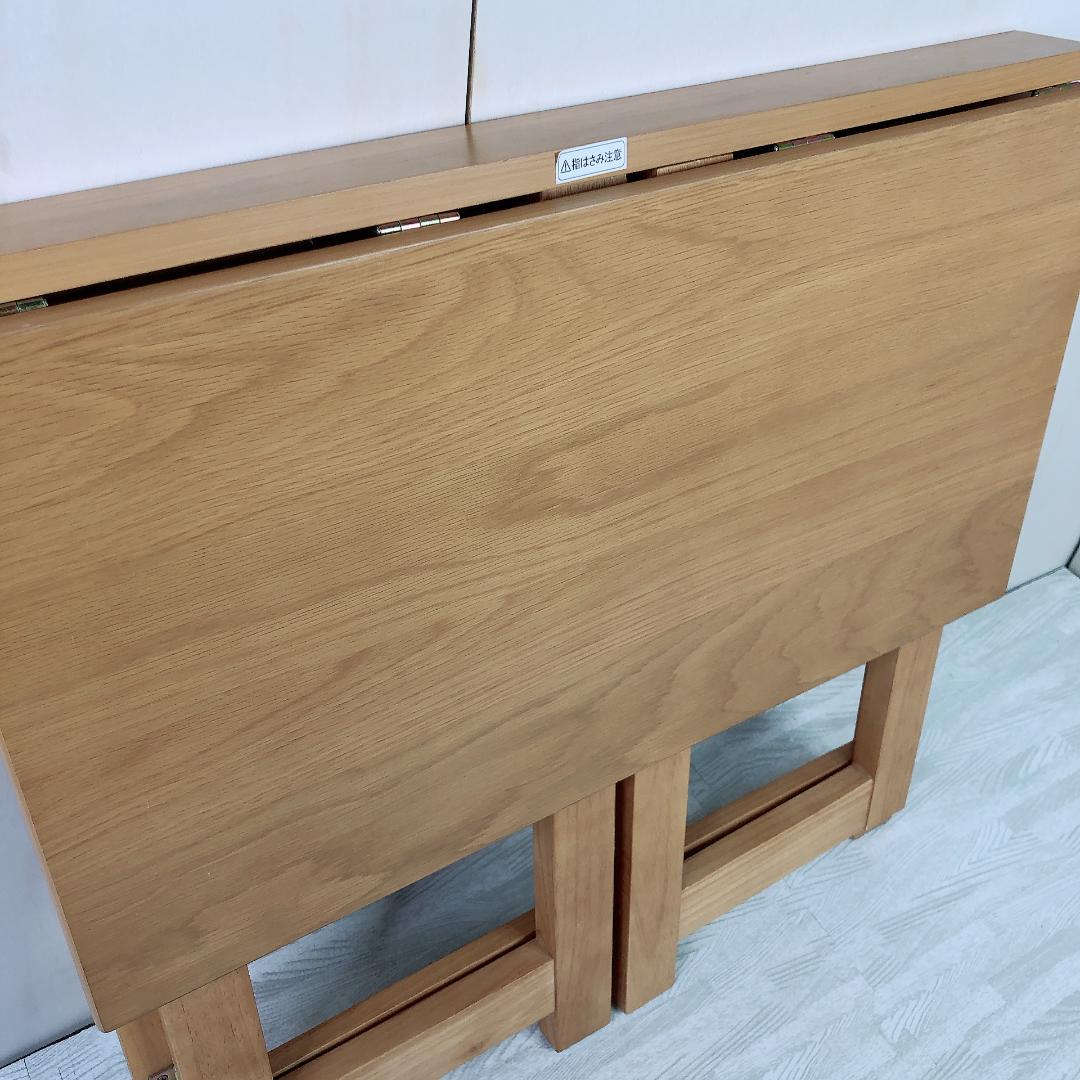 K　オラフ Olaf 折りたたみ式デスク 木製 コンパクト 欧風