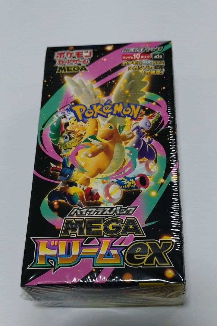 ポケモンカードゲーム MEGAドリームEX 1 BOX シュリンクあり