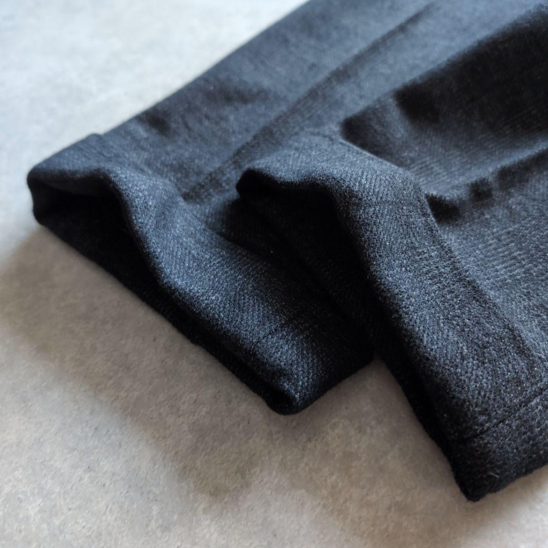 ルビアム コットンウール チェックシングルスーツ グレー 46サイズ