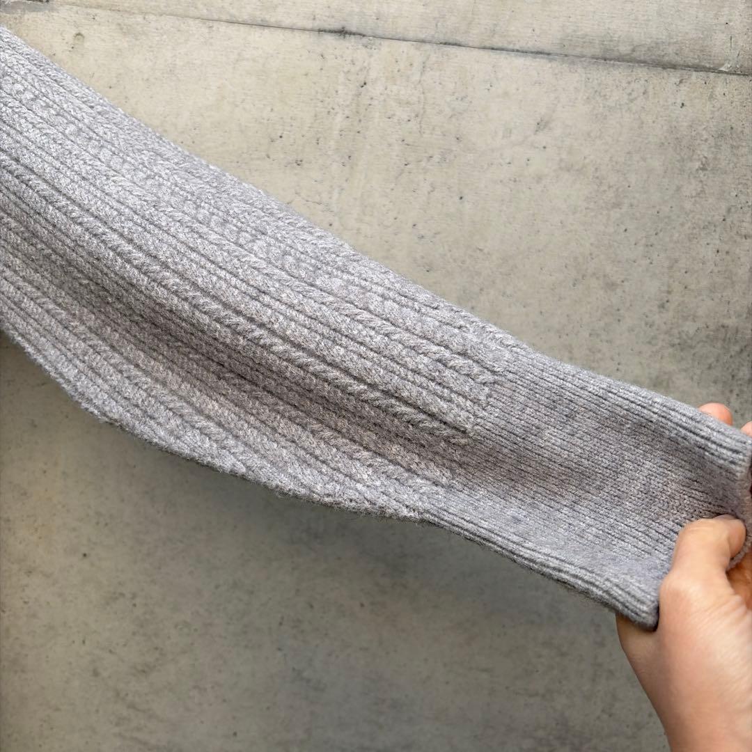 値下げ！ラグナムーン　ケーブルビジューIラインニットワンピース