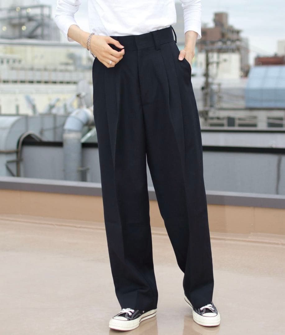 パンツ THE SHINZONE WOOL TOMBOY PANTS