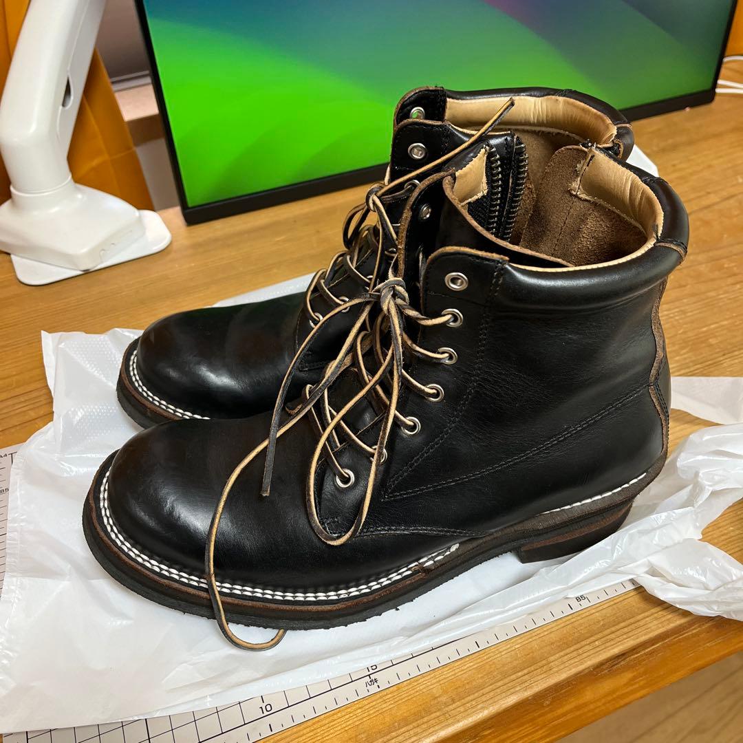 8593H │ クロムエクセルレザープレーンMIDブーツ スローウェアライオン