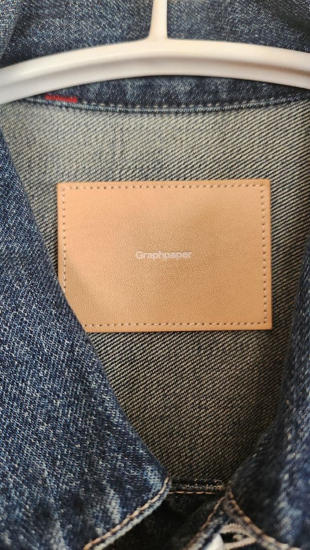 ジャケット・アウター Graphpaper SelvagDenimJacket DARK FADE