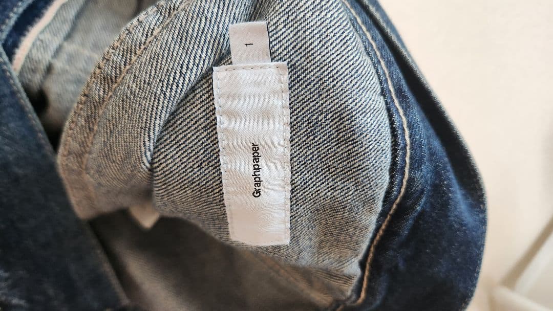 ジャケット・アウター Graphpaper SelvagDenimJacket DARK FADE